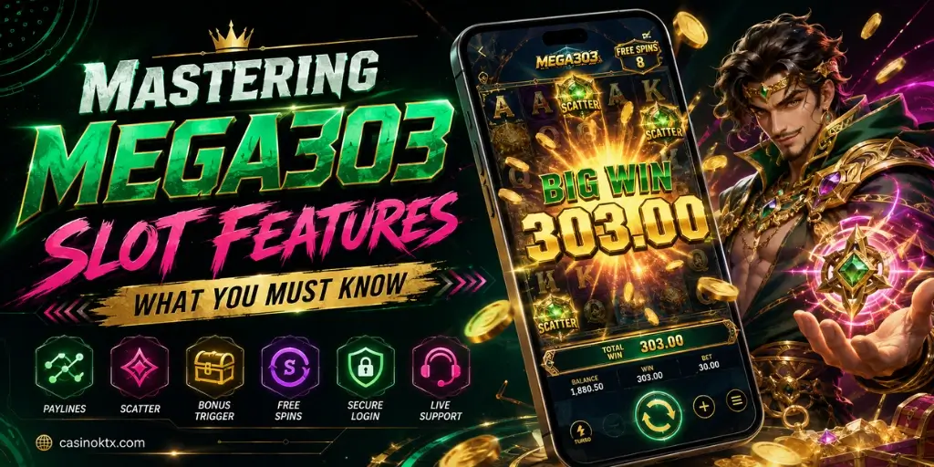 Mega 303 Slot Features