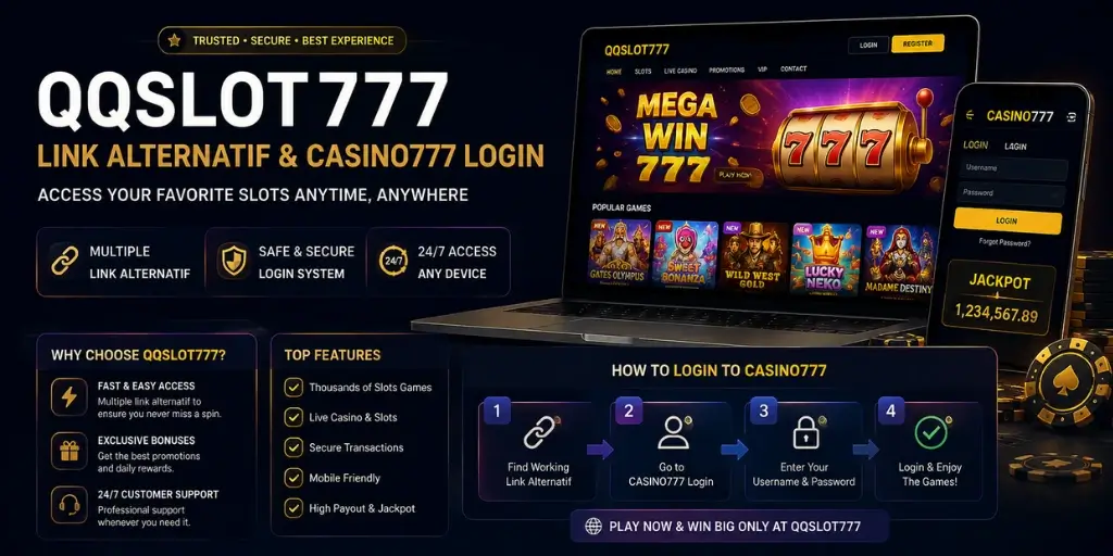 login qqslot777 link alternatif