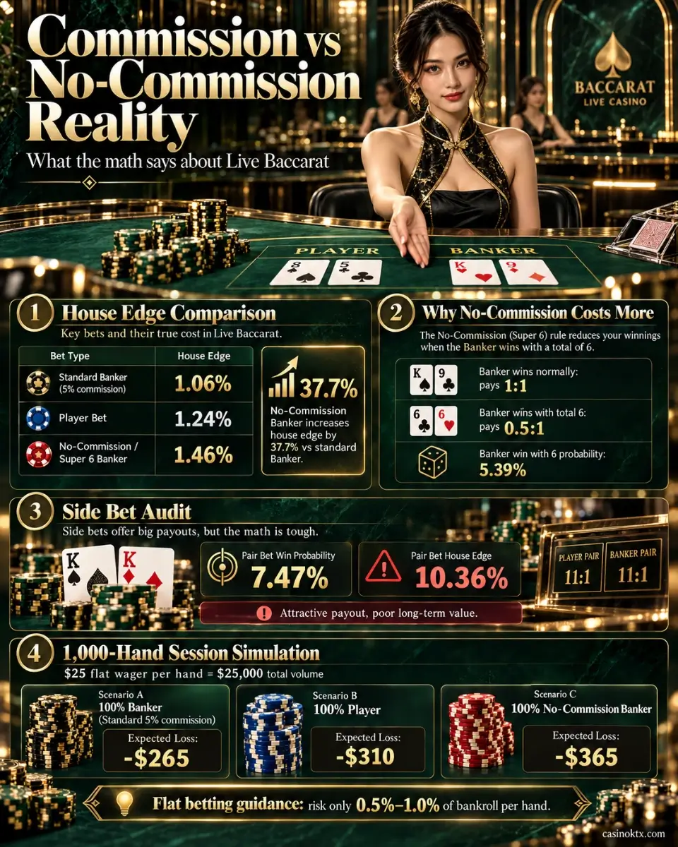 Live Baccarat Strategy Execution