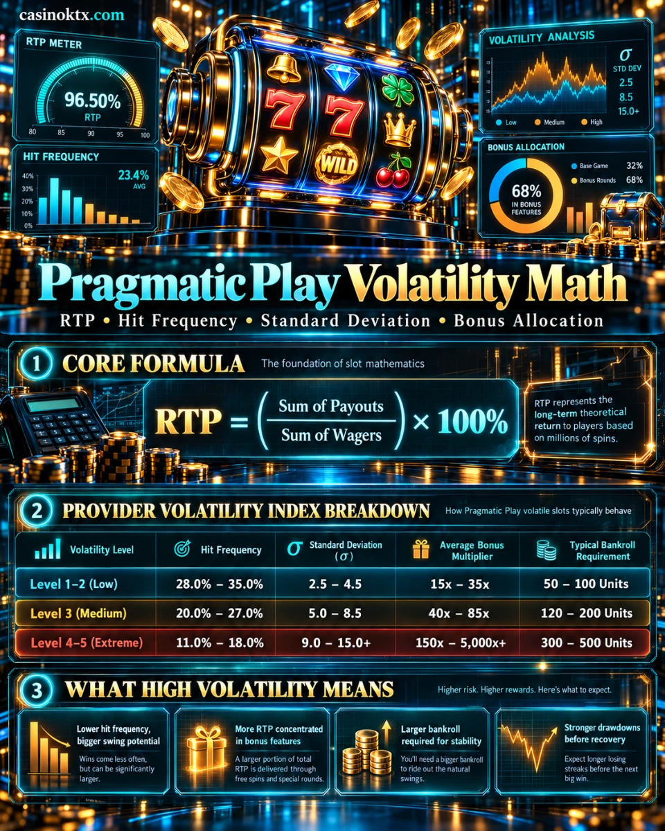 Pragmatic Play Volatility Math Diagram